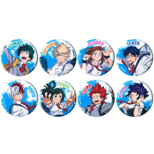 Set of 8 Normal My Hero Academia Button Collection [USED]