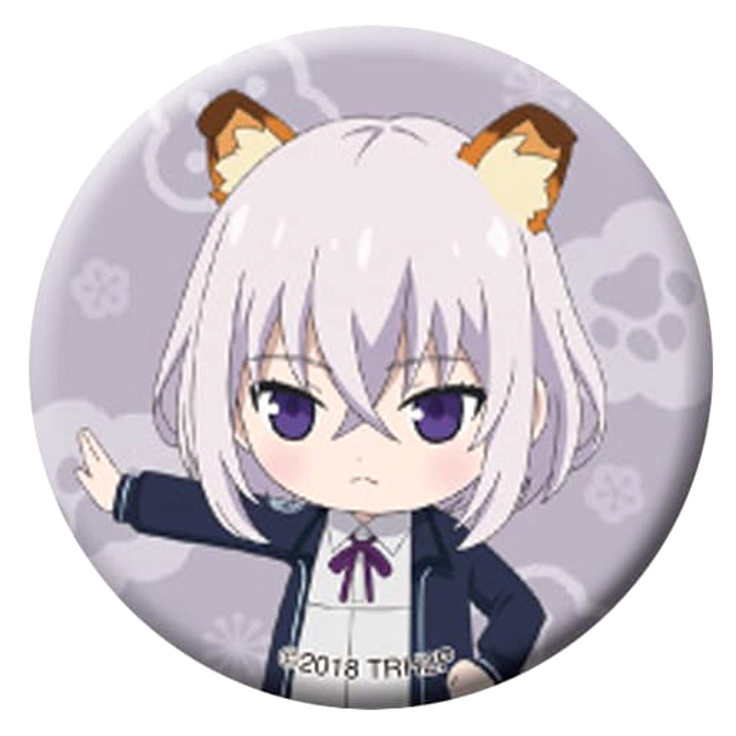 Honebami Toushirou Touken Ranbu: Hanamaru 2 Touken Ranbu!? 2 Button Collection No.3 [USED]
