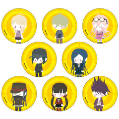 Danganronpa V3: Killing Harmony Kaede Akamatsu & Others 06 Postel Design All 8 Types Set Buttons [USED]