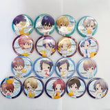 All 17 Types Set Tsukipro the Animation x PRINCESS CAFE Can Badge White Day ver. Can Badge [USED]