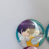 All 17 Types Set Tsukipro the Animation x PRINCESS CAFE Can Badge White Day ver. Can Badge [USED]