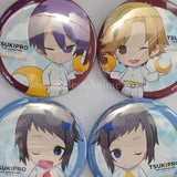 All 17 Types Set Tsukipro the Animation x PRINCESS CAFE Can Badge White Day ver. Can Badge [USED]