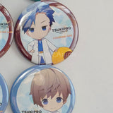 All 17 Types Set Tsukipro the Animation x PRINCESS CAFE Can Badge White Day ver. Can Badge [USED]