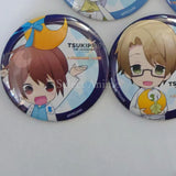 All 17 Types Set Tsukipro the Animation x PRINCESS CAFE Can Badge White Day ver. Can Badge [USED]