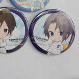 All 17 Types Set Tsukipro the Animation x PRINCESS CAFE Can Badge White Day ver. Can Badge [USED]