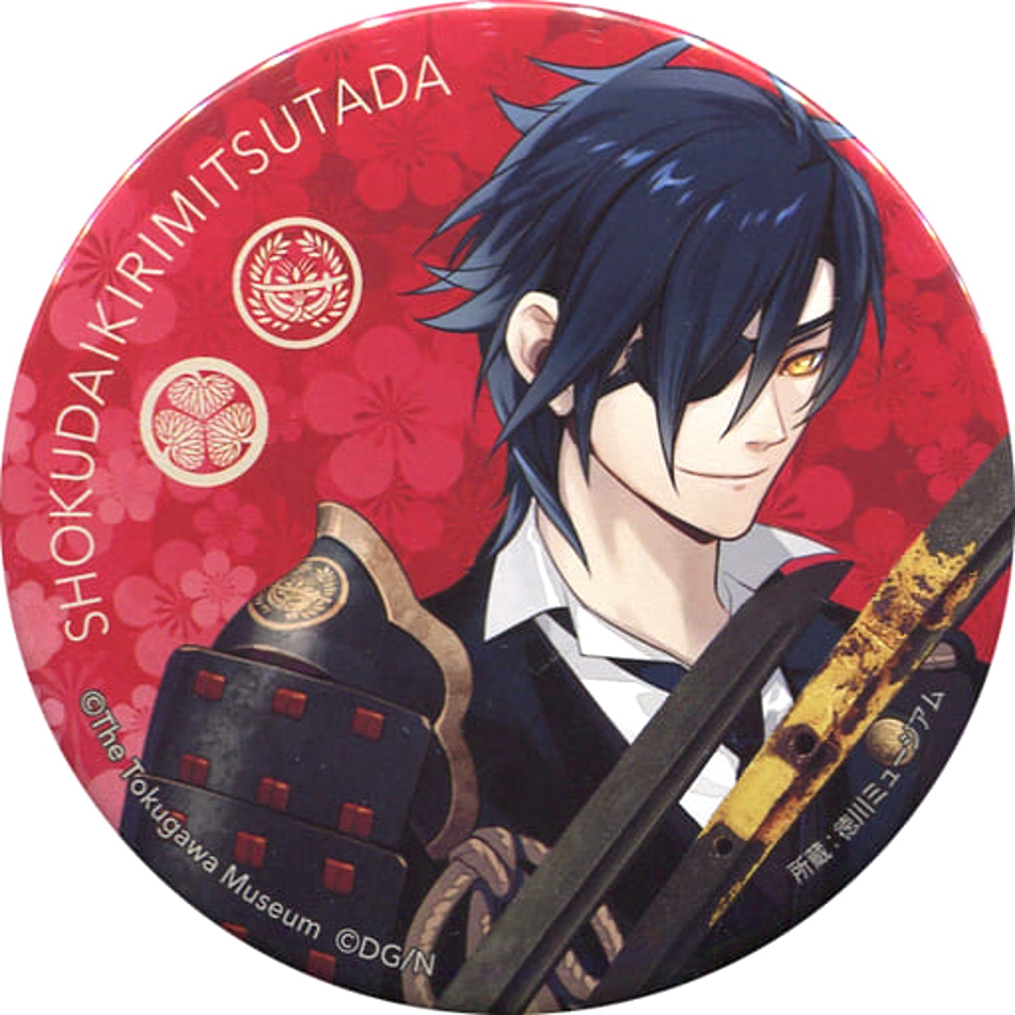Shokudaikiri Mitsutada Touken Ranbu ONLINE Button Tokugawa Museum Limited [USED]