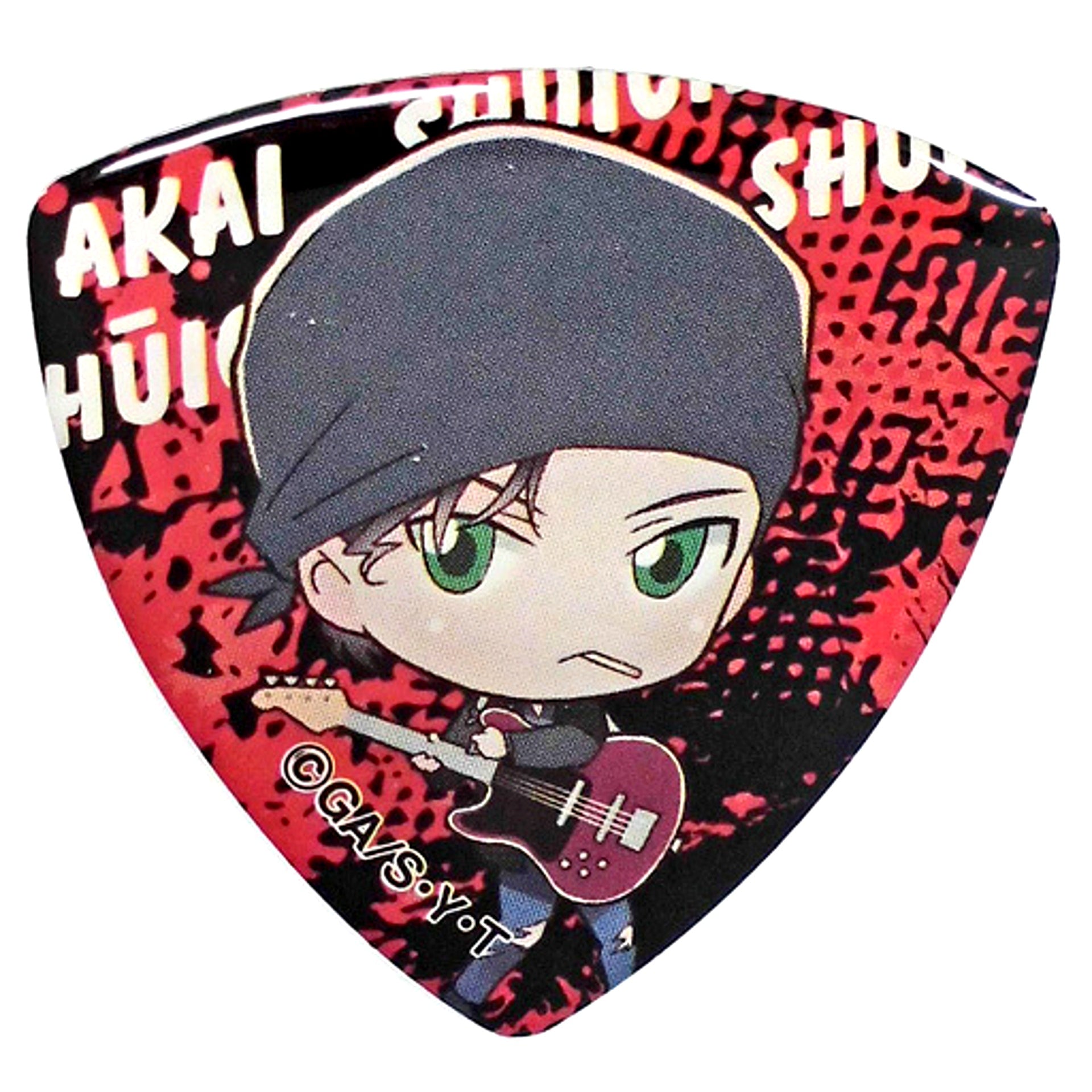 Shuichi Akai Detective Conan Blind Pick Shape Pins AnimeJapan 2019 Goods [USED]