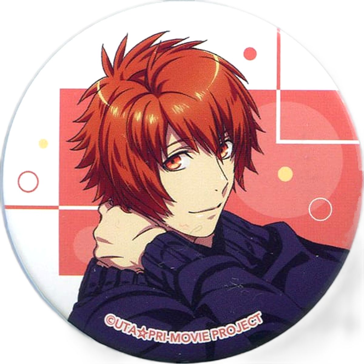 Otoya Ittoki Uta no Prince Sama: Maji Love Kingdom Trading Tin Badge Private Morning Series SHINING Ver. Animejapan 2019 Limited Can Badge [USED]