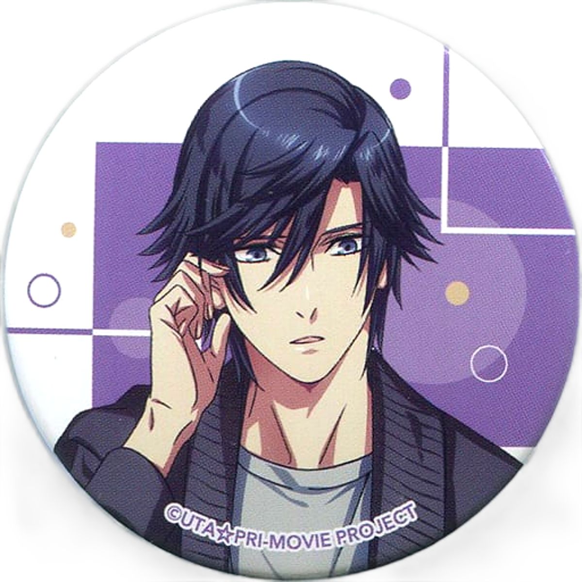 Tokiya Ichinose Uta no Prince Sama: Maji Love Kingdom Trading Tin Badge Private Morning Series SHINING Ver. Animejapan 2019 Limited Can Badge Can Badge [USED]