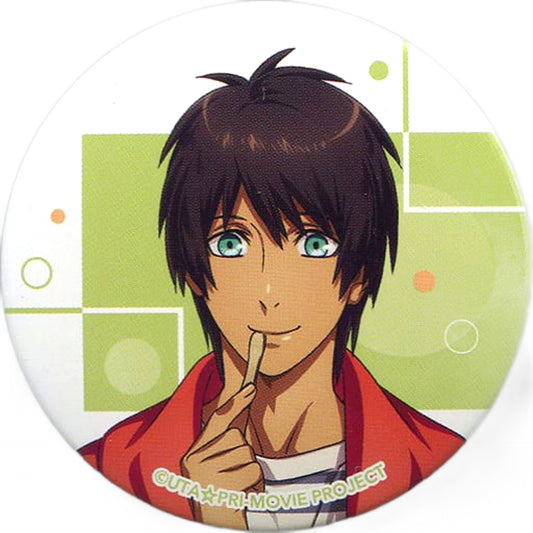 Cecil Aijima Uta no Prince Sama: Maji Love Kingdom Trading Tin Badge Private Morning Series SHINING Ver. Animejapan 2019 Limited Can Badge [USED]