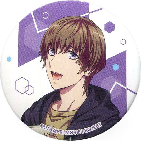 Eiji Otori Uta no Prince Sama: Maji Love Kingdom Trading Tin Badge Private Morning Series RAGING Ver. Animejapan 2019 Limited Can Badge [USED]