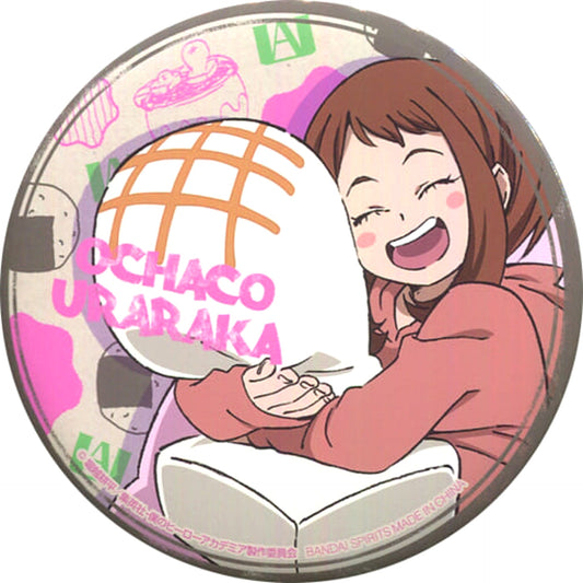 My Hero Academia Ochaco Uraraka Ichiban Kuji Break Time Can Badge Prize E Buttons [USED]