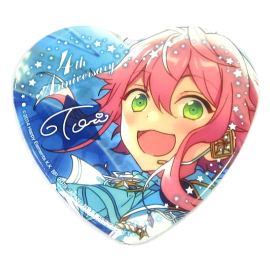 Touri Himemiya Ensemble Stars! Heart Shaped Big Button 4th Anniversary Vol.2 [USED]