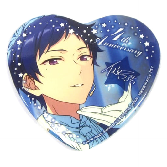 Yuzuru Fushimi Ensemble Stars! Heart Shaped Big Button 4th Anniversary Vol.2 [USED]
