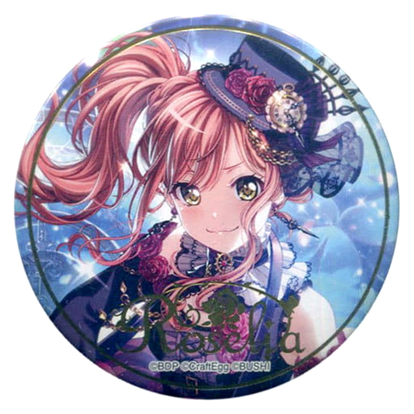 BanG Dream! Girls Band Party! Lisa Imai Trading Can Badge Vol.3.5 Anime Japan 2019 Limited Buttons [USED]
