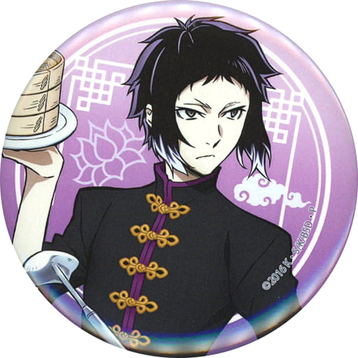Bungo Stray Dogs Ryunosuke Akutagawa Can Badge Sweets Paradise Limited Buttons [USED]