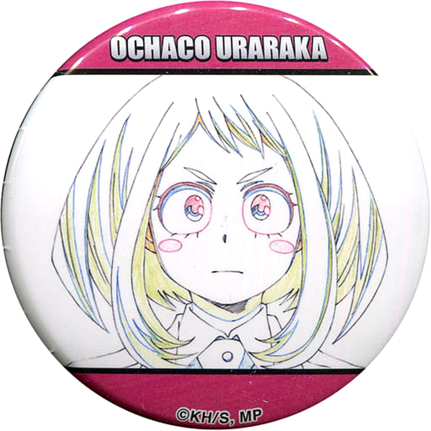 Ochaco Uraraka My Hero Academia Chara Badge Collection Key Frame [USED]