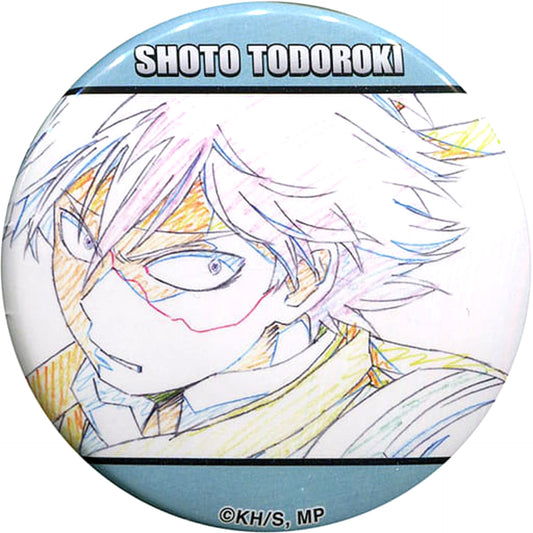 Shoto Todoroki My Hero Academia Chara Badge Collection Key Frame [USED]