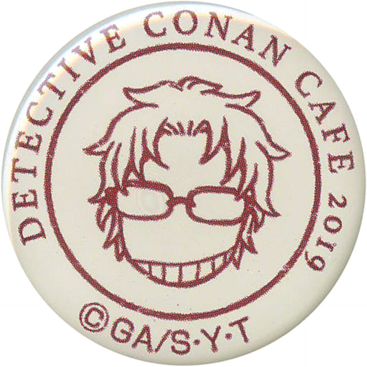 Detective Conan Subaru Okiya Lapel Pin Detective Conan Cafe 2019 Limited Buttons [USED]