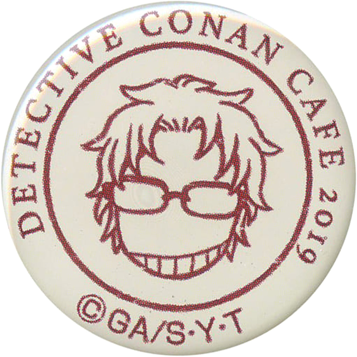 Detective Conan Subaru Okiya Lapel Pin Detective Conan Cafe 2019 Limited Buttons [USED]