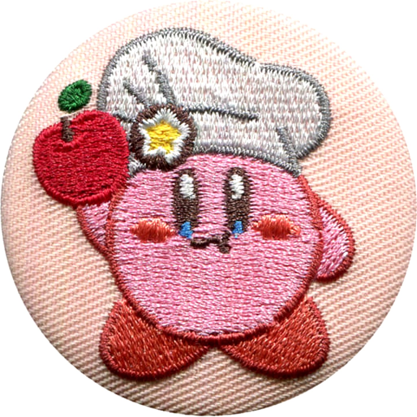 Kirby Apple Kirby Embroidery Badge Collection 2 Kirby Cafe Part 2 Limited [USED]