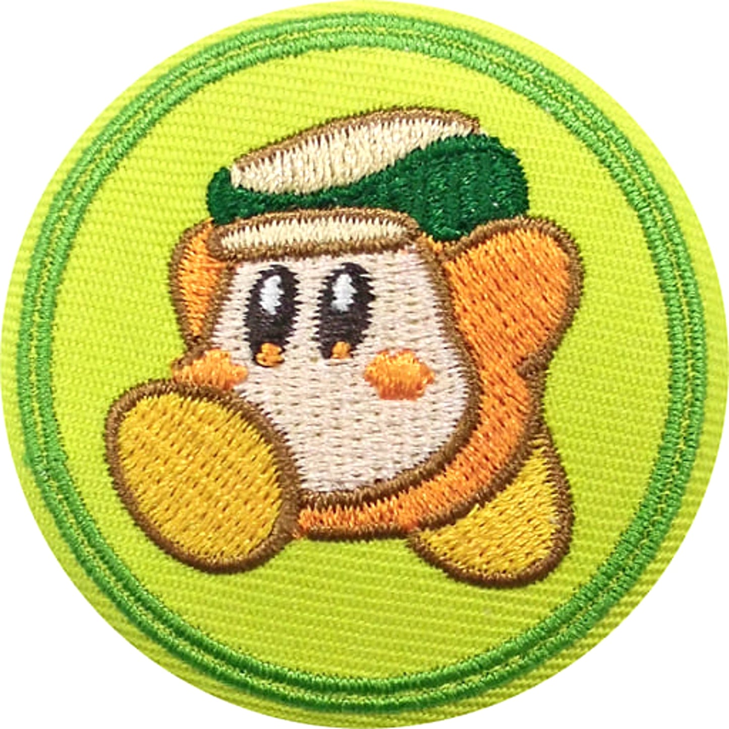 Kirby Waddle Dee Dash Embroidery Badge Collection 2 Kirby Cafe Part 2 Limited Buttons [USED]