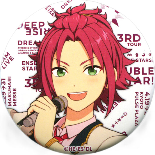 Mao Isara Ensemble Stars! Dream Live 3rd Tour Double Star! Character Badge Collection Ver.A Can Badge [USED]