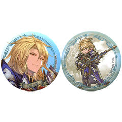 Granblue Fantasy Aglovale Atari Kuji Part 2 Can Badge Set Set of 2 Buttons [USED]
