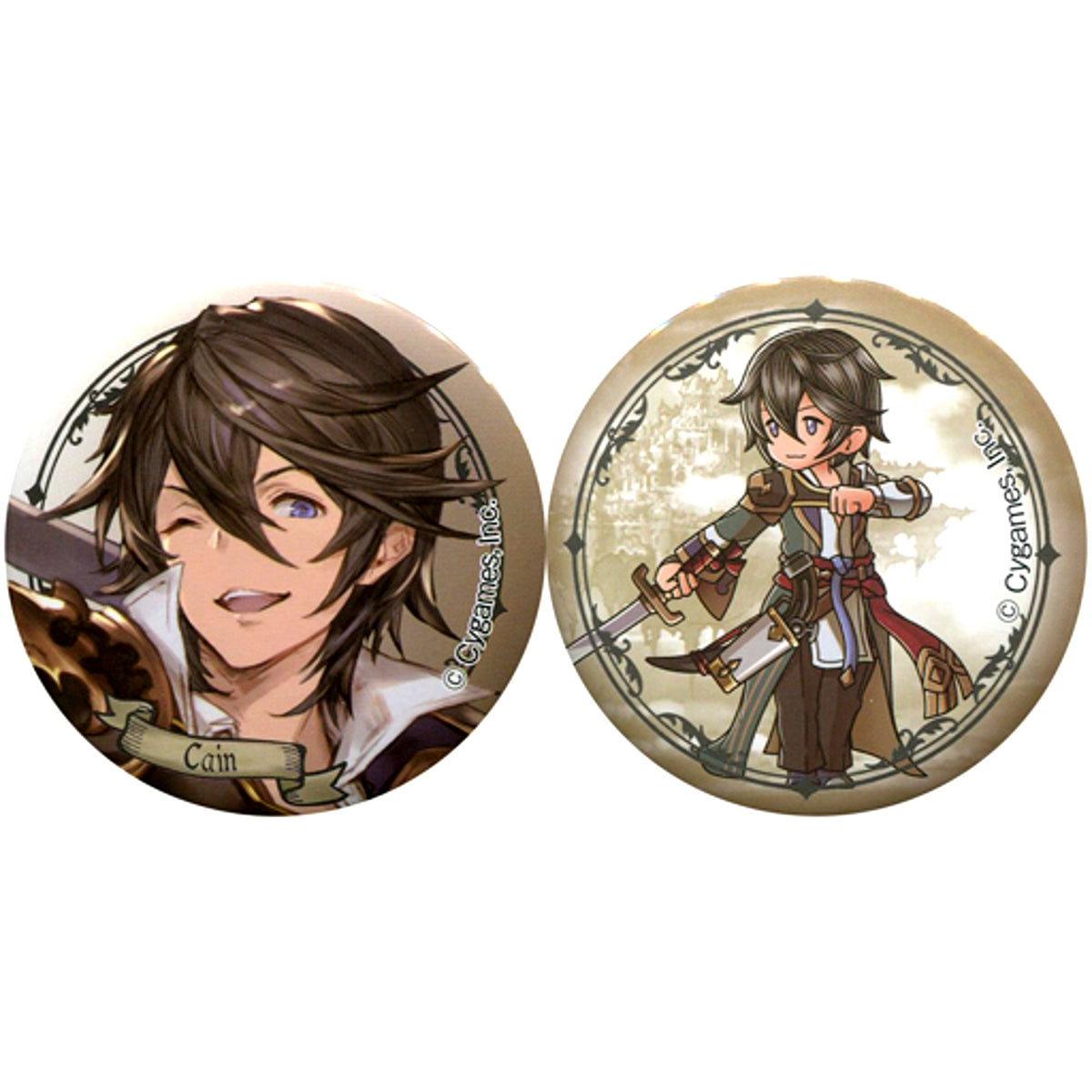 Cain Granblue Fantasy Button Set of 2 Atari Kuji Part 2 [USED]