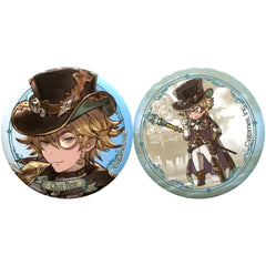 Granblue Fantasy Chanoir Atari Kuji Part 2 Can Badge Set Set of 2 Buttons [USED]