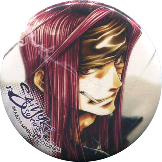 Saiyuki Reload Blast Sha Gojyo 2 Can Badge Collection Part 3 Buttons [USED]