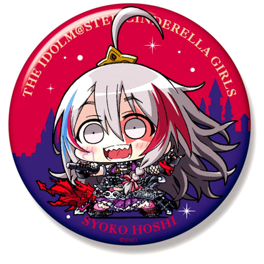 Syoko Hoshi Mashup Voltage Ver. 2 Minichu Big Tin Badge The Idolmaster Cinderella Girls [USED]