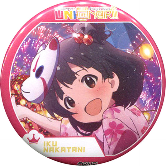 THE IDOLM@STER Million Live! Nakatani Iku Official Trading Stand Badge Princess Stars 6th Live Tour Uni-On@Ir!!!! Limited Buttons [USED]