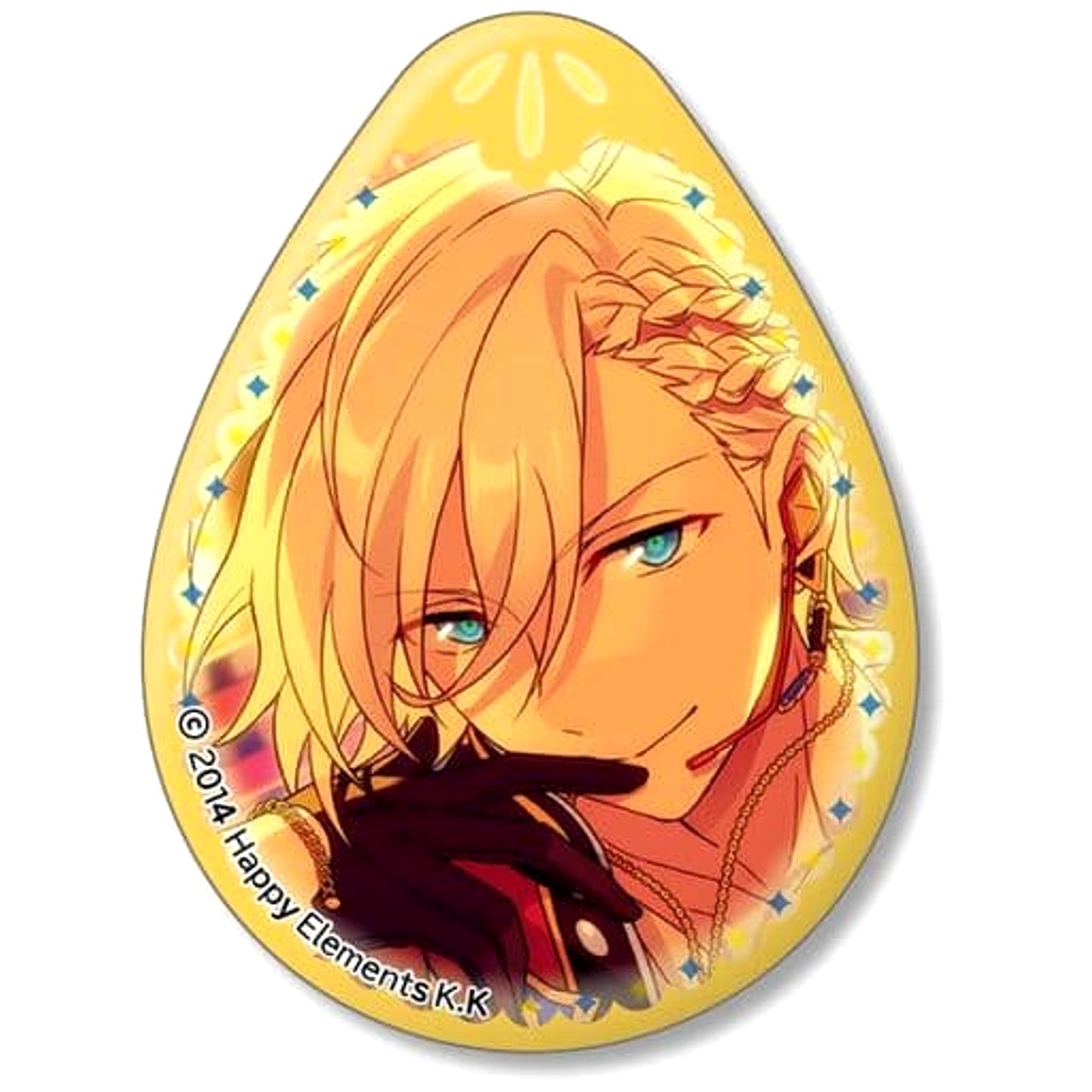 Ensemble Stars! Eichi Tenshouin Petal Can Badge Collection Part 2 Buttons [USED]