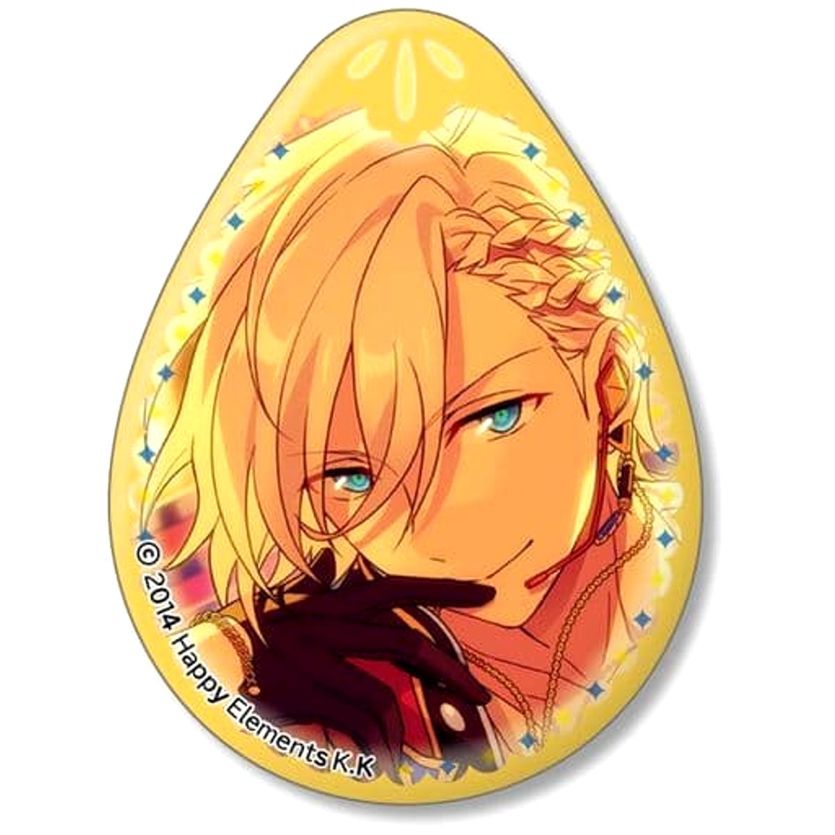 Ensemble Stars! Eichi Tenshouin Petal Can Badge Collection Part 2 Buttons [USED]