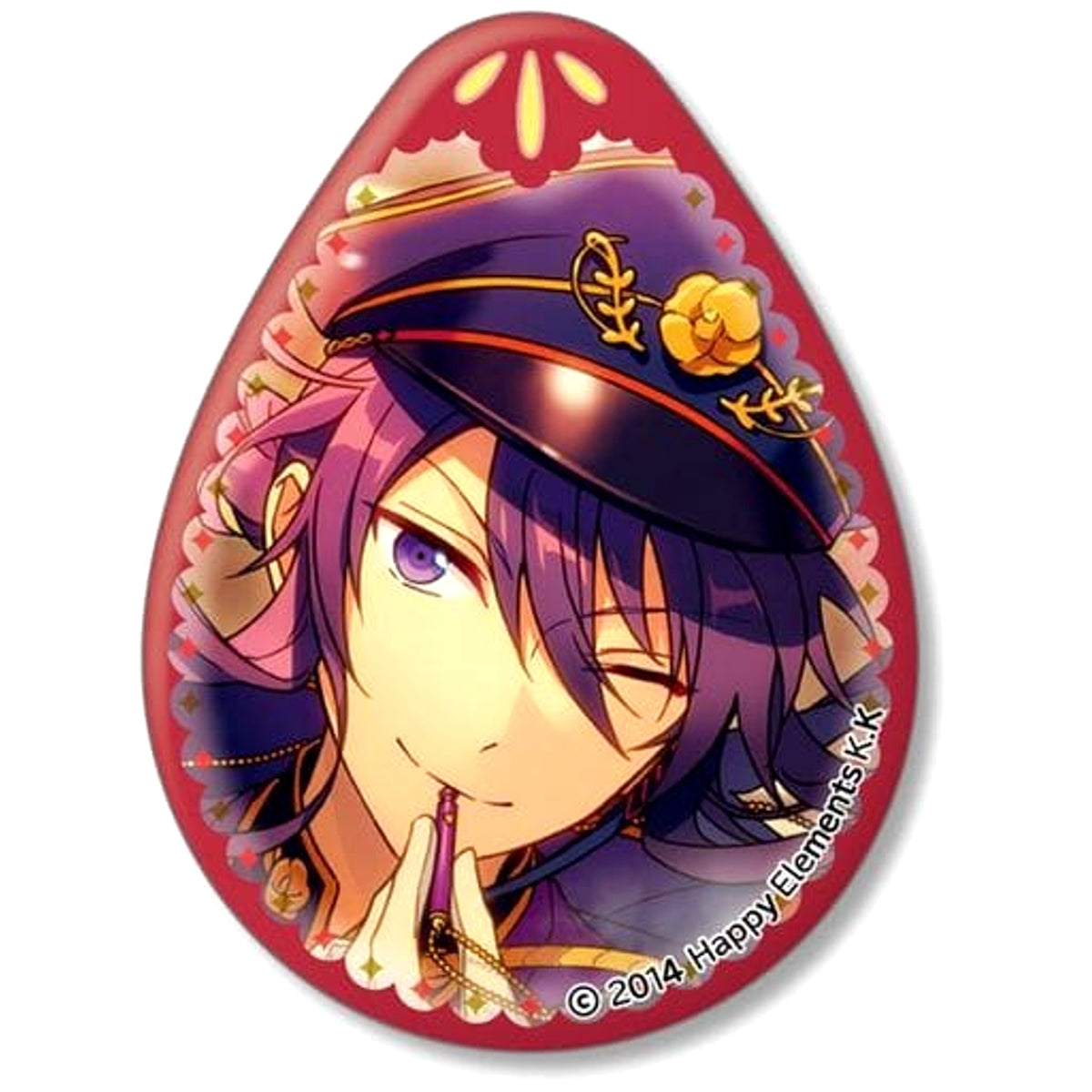 Ensemble Stars! Souma Kanzaki Petal Can Badge Collection Part 2 Buttons [USED]