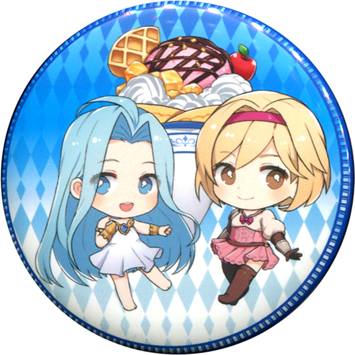 Djeeta & Lyria Trading Button CharaCre! meets GRANBLUE FANTASY [USED]
