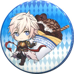 Granblue Fantasy Lucifer Trading Can Badge Characre! Meets Granblue Fantasy 1st Edition Limited Buttons [USED]