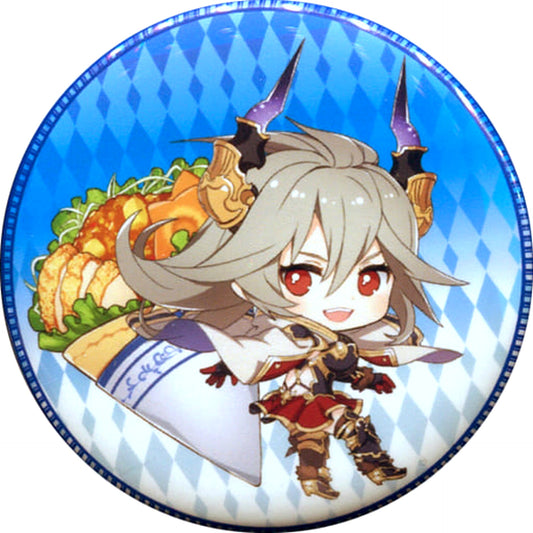 Granblue Fantasy Threo Trading Can Badge Characre! Meets Granblue Fantasy 1st Edition Limited Buttons [USED]