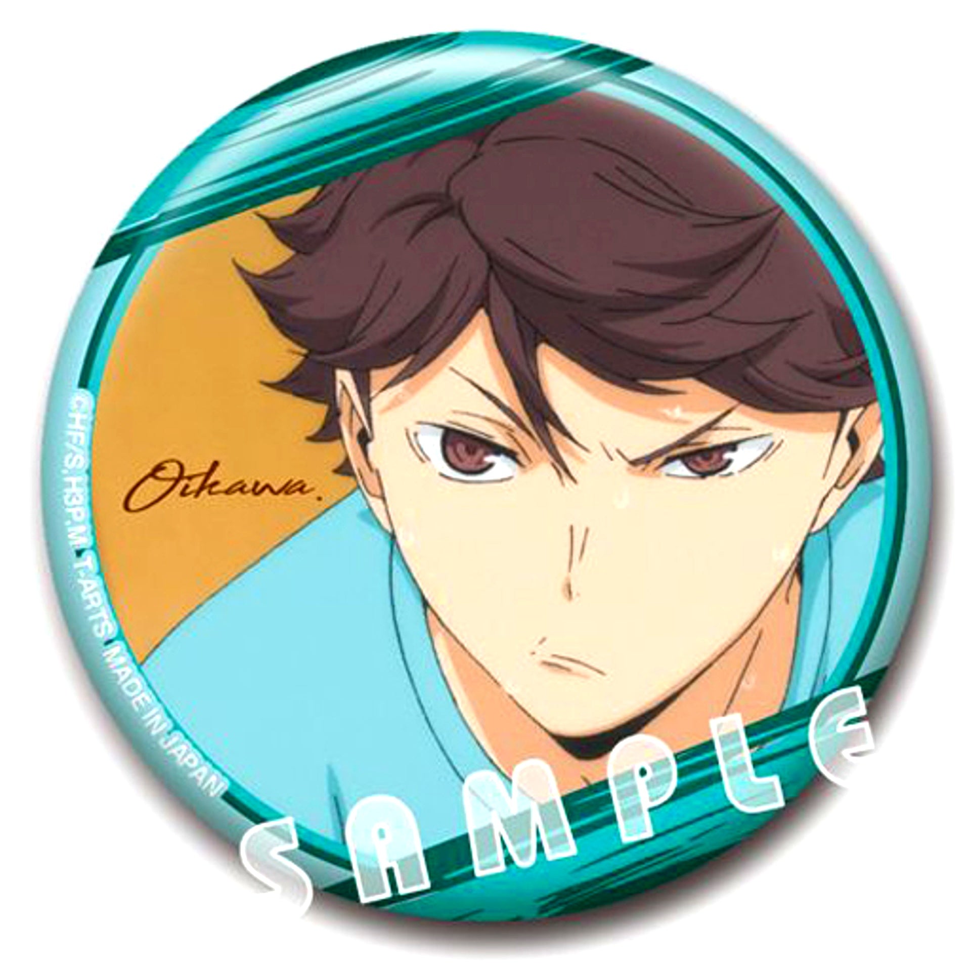 Toru Oikawa Haikyu!! Karasuno High School VS Shiratorizawa Academy Passion Button 4 [USED]
