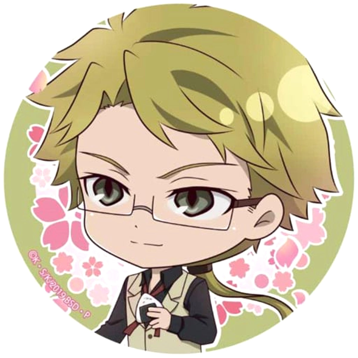 Bungo Stray Dogs Doppo Kunikida Petitchoko Trading Can Badge Spring Buttons [USED]