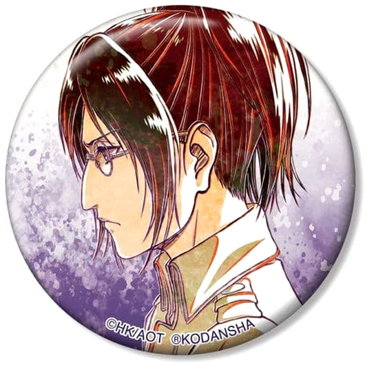 Attack on Titan Hange Zoe Ani-Art Trading Can Badge Buttons [USED]