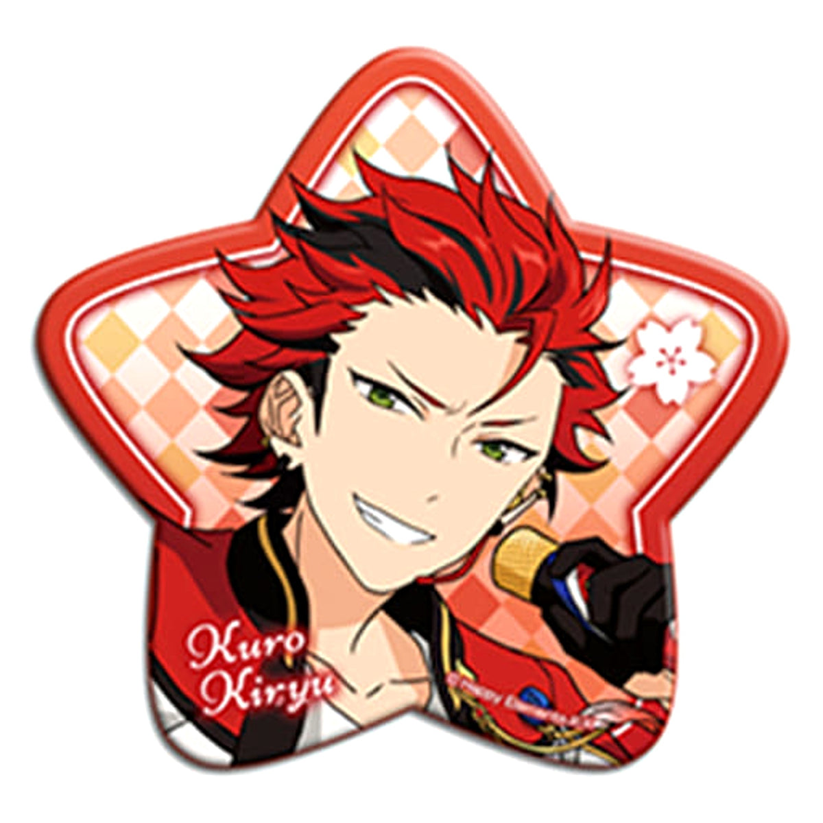 Ensemble Stars! Kuro Kiryu Star Can Badge Vol.5 Buttons [USED]