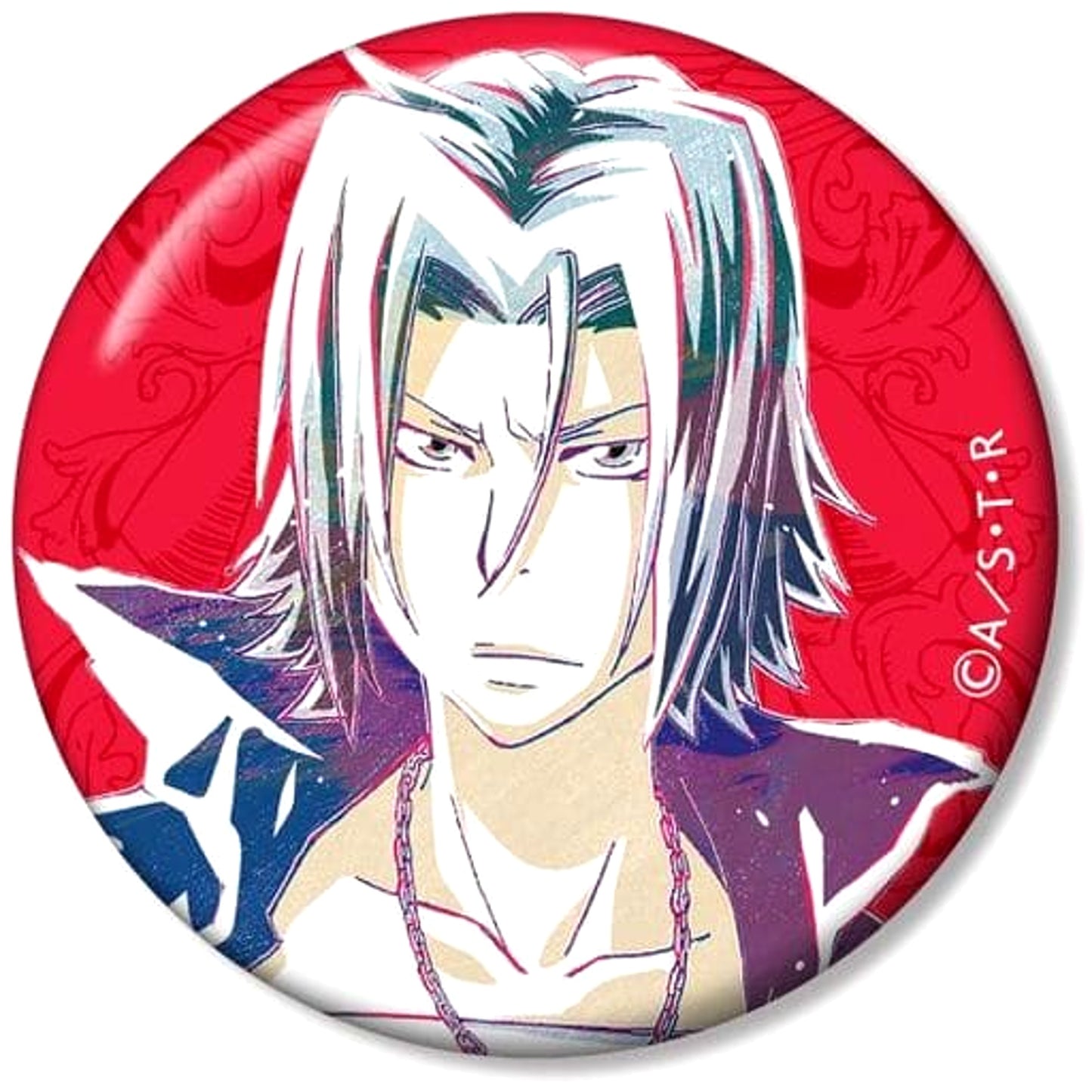 Reborn! Hayato Gokudera Ani-Art Trading Can Badge Buttons [USED]