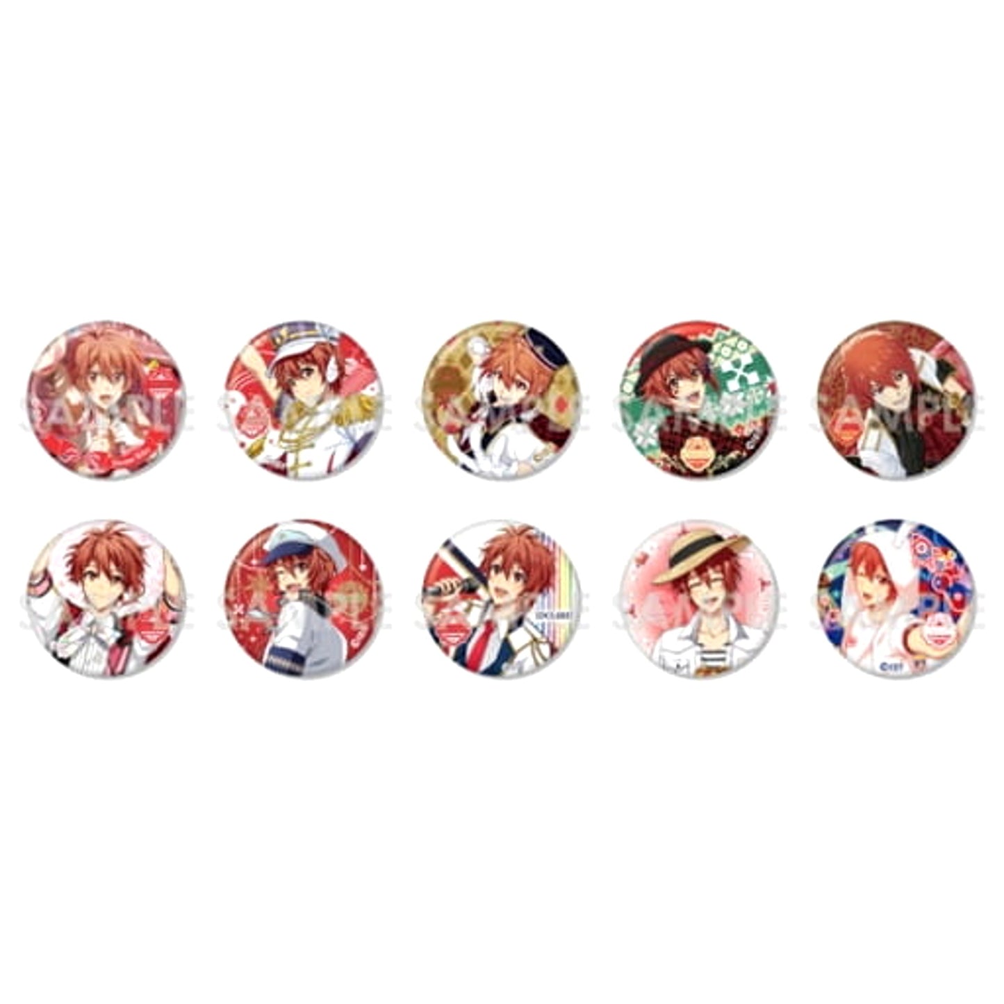 Riku Nanase IDOLiSH7 All 10 Types Set Riku-Themed Random Button Special selection [USED]