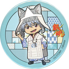 Gintama Gintoki Sakata 75mm Can Badge Namja Town 2019 Ghost Story Welcome Gintama Ryokan Limited Mini Game: Go Through The Gate! Shinsengumi Checkpoint Prize B Buttons [USED]