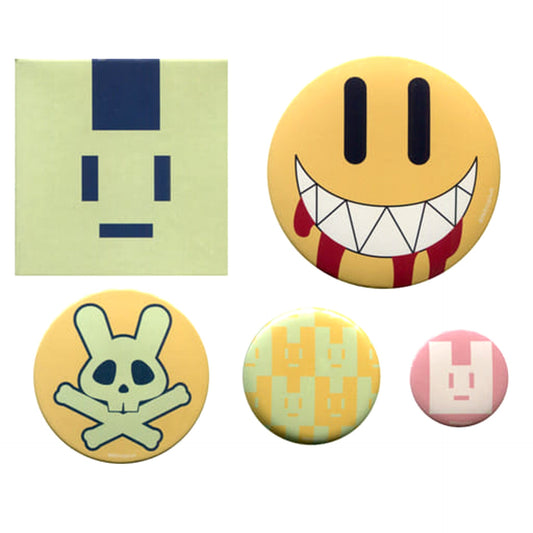 Dramatical Murder Noiz Can Badge Set animate Girls Festival 2014 Limited Buttons [USED]