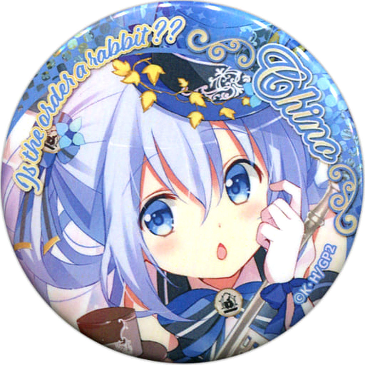 Is the Order a Rabbit?? Chino Original Blind Packaged Can Badge Magic Fantasy Atre Akihabara TV Anime 5th Anniversary Limited Edition Buttons [USED]