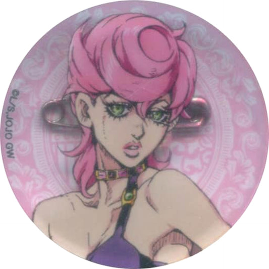 JoJo's Bizarre Adventure Part 5: Golden Wind Trish Una Fortune Acrylic Badge Jojo Cafe in Spins Cafe Harajuku Limited Pins [USED]