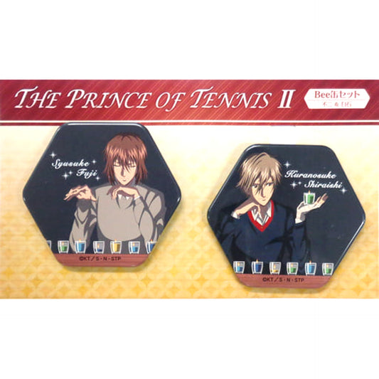 The New Prince of Tennis Shusuke Fuji Kuranosuke Shiraishi Jump Festa 2017 Limited Buttons [USED]